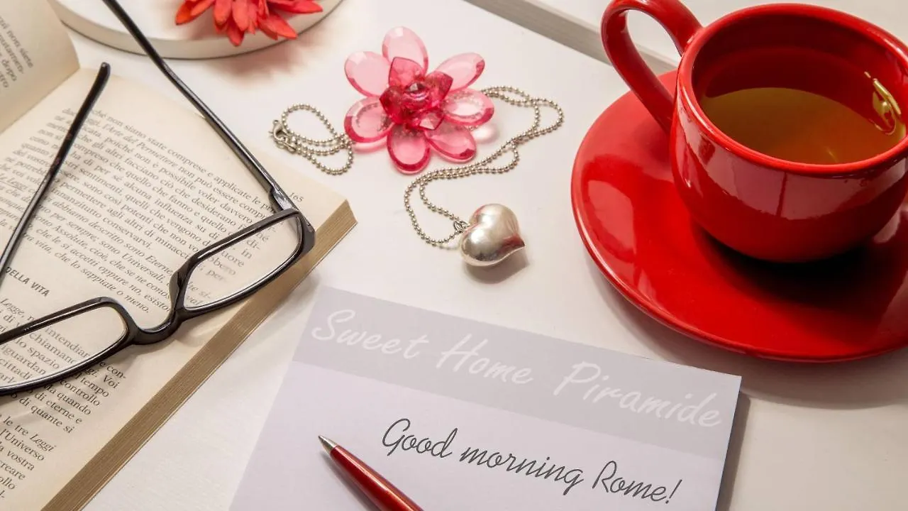 לינה וארוחת בוקר רומא Sweet Rooms Piramide Bed And Breakfast